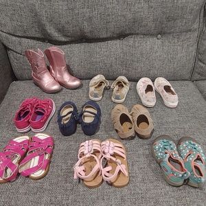 Size 7 girl shoe bundle